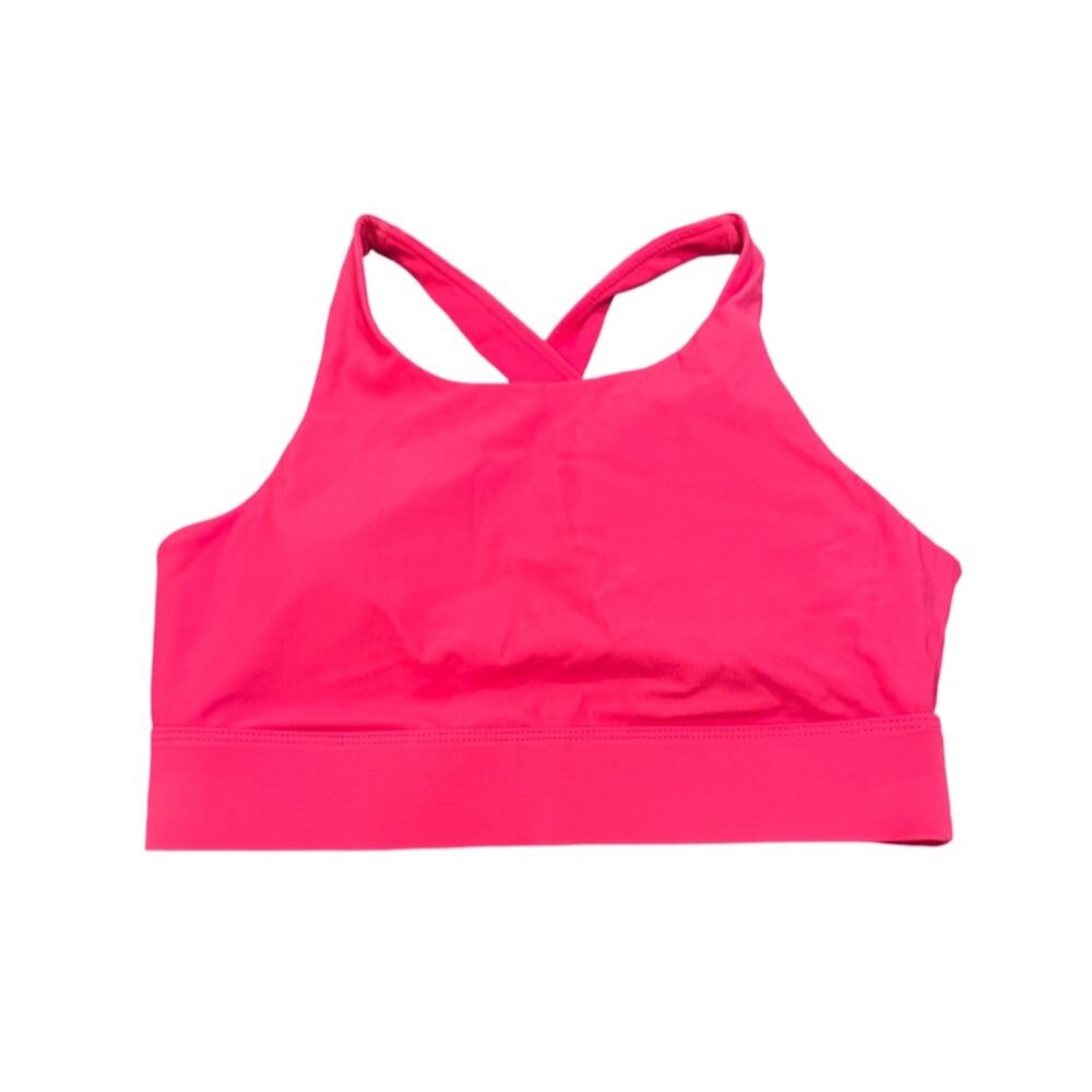 Fabletics Ella Sports Bra II - Bright Pink S NWT